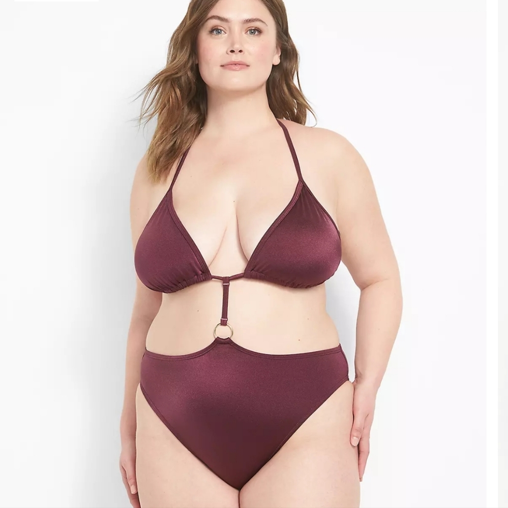 String bikini one piece. New.